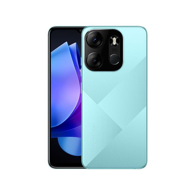 Tecno Pop 7 Pro (BF7) 6.6″, 3GB RAM(Up To 6GB) + 64GB ROM – Blue ...